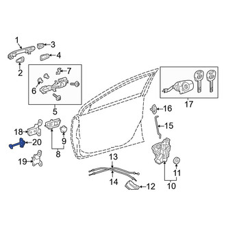 Toyota OE - Front Door Check