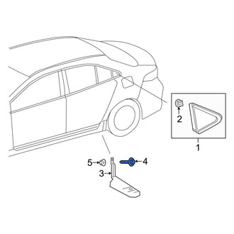 Toyota OE - Radiator Support Splash Shield Screw