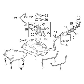 Toyota OE - Fuel System Components