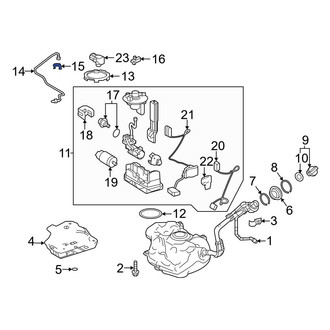 Toyota OE - Fuel Line Retainer