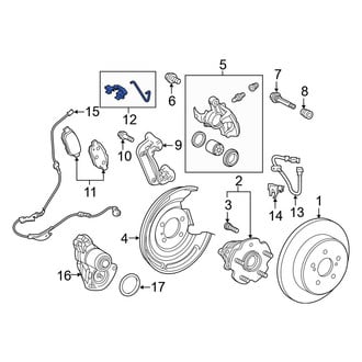 Toyota OE - Front Disc Brake Pad Set