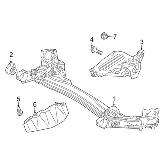 Toyota OE - Rear Suspension - Suspension Components (LE)