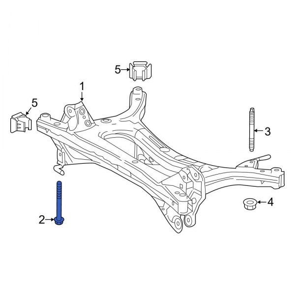 Suspension Crossmember Bolt