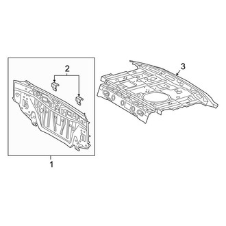 Toyota OE - Rear Body & Floor - Rear Body (Sedan)