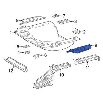 Toyota OE - Rear Left Floor Extension