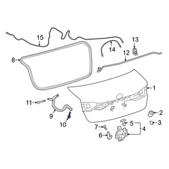 Toyota OE - Deck Lid Hinge Bolt