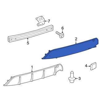 Toyota OE - Rear Lower Bumper Cover
