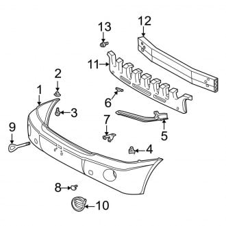 2006 Toyota Highlander OEM Bumpers | Front & Rear — CARiD.com