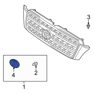 Toyota OE - Front Grille Emblem