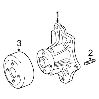 Toyota OE - Cooling - Water Pump (2.4L)