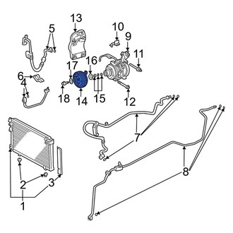 Toyota OE - A/C Compressor Clutch