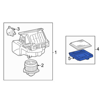 Toyota OE - Cabin Air Filter Cover