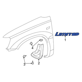 Toyota OE - Rear Hatch Emblem