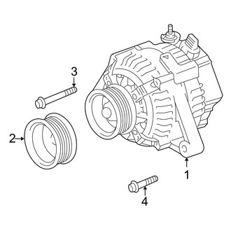 Toyota OE - Electrical - Alternator (2.4L)