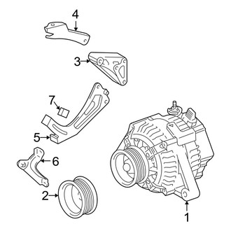 Toyota OE - Electrical - Alternator (3.3L)