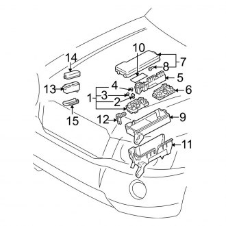 2002 Toyota Highlander OEM Electrical Parts | Sensors, Switches — CARiD.com