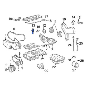 Toyota OE - Engine Timing Belt Tensioner