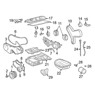 Toyota OE - Engine / Transaxle - Engine Parts (3.0L)