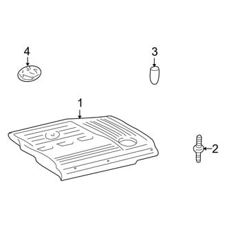 Toyota OE - Engine / Transaxle - Engine Appearance Cover (3.0L)