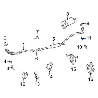 Toyota OE - Exhaust Bolt Spring