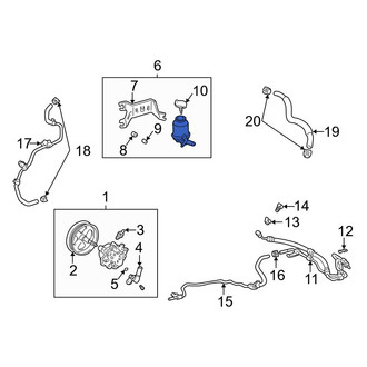 Toyota OE - Power Steering Reservoir