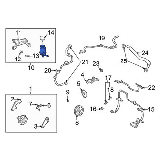 Toyota OE - Power Steering Reservoir