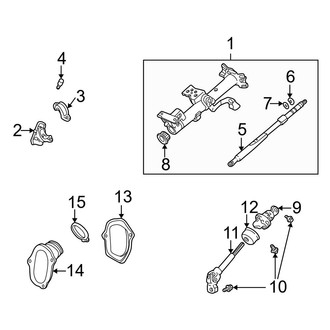 Toyota OE - Steering Column Assembly