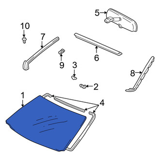Toyota OE - Front Windshield