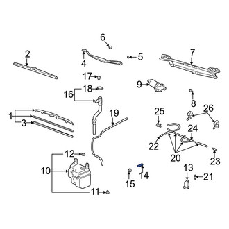 Toyota OE - Washer Fluid Level Sensor