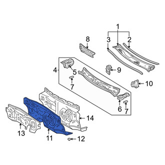 Toyota OE - Firewall
