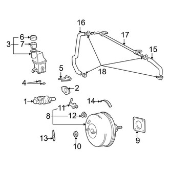 Toyota OE - Cowl - Components on Dash Panel (2.4L)