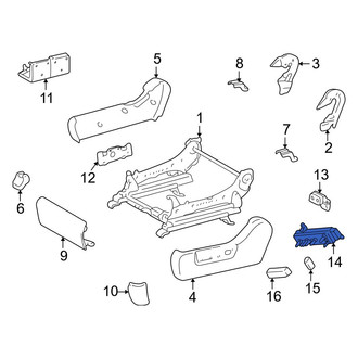 Toyota OE - Front Left Power Seat Switch