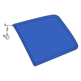 Toyota OE - Rear Left Quarter Glass