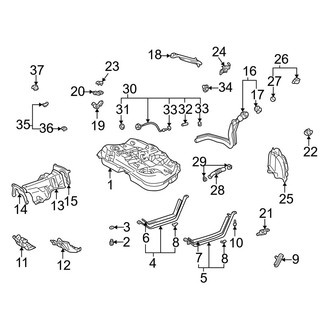Toyota OE - Fuel System Components (Fuel Tank & Components)