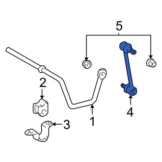 Toyota OE - Rear Suspension Stabilizer Bar Link