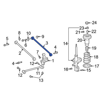 Toyota OE - Rear Suspension Control Arm