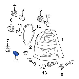 Toyota OE - Front Turn Signal Light Bulb