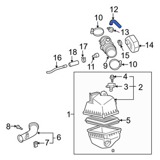 Toyota OE - PCV Valve Hose