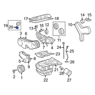 Toyota OE - Engine Oil Filler Cap Gasket