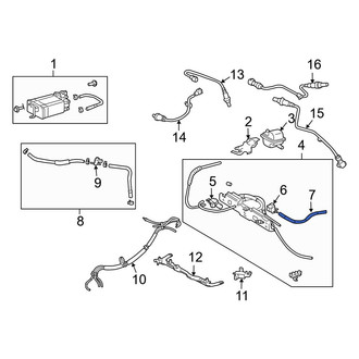 Toyota OE - Evaporative Emissions System Lines