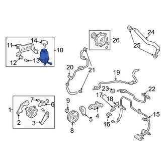 Toyota OE - Power Steering Reservoir