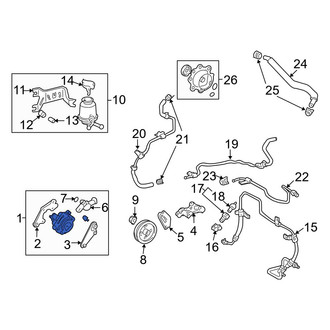 Toyota OE - Power Steering Pump