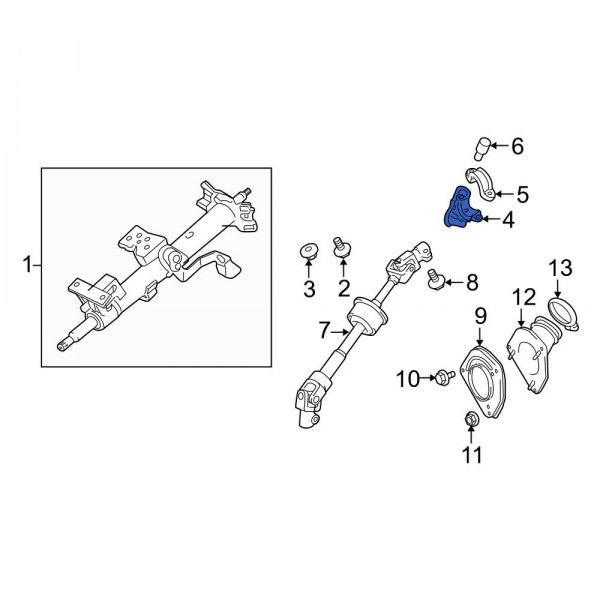 Steering Column Bracket