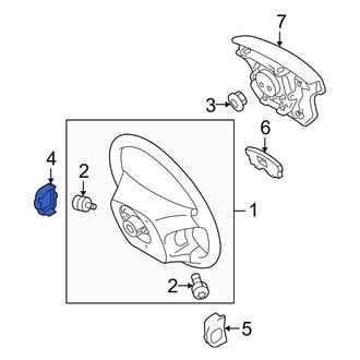 Toyota OE - Right Steering Wheel Plug