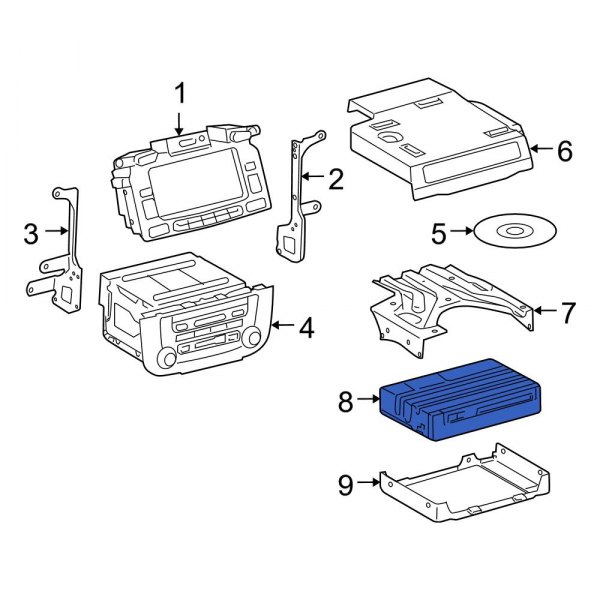 GPS Navigation Control Module