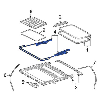 Toyota OE - Sunroof Cable