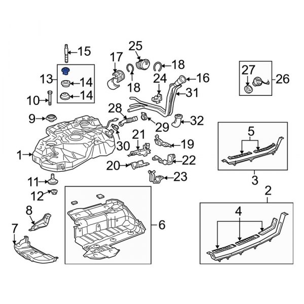 Fuel Tank Insulator