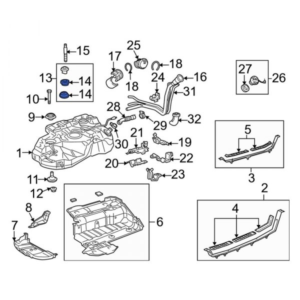 Fuel Tank Insulator