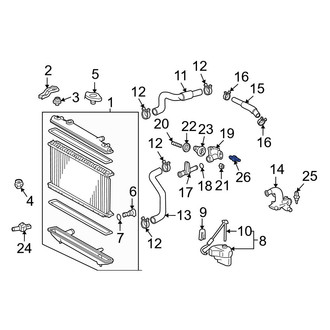 Toyota OE - Engine Coolant Temperature Sensor