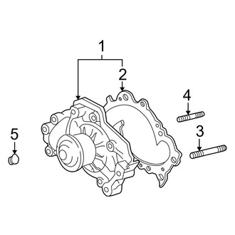 Toyota OE - Cooling - Water Pump (3.3L)
